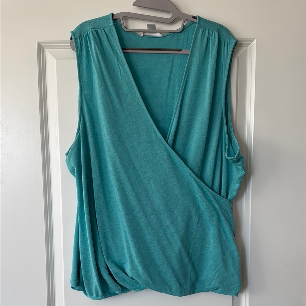 Athleta Women's Teal Sleeveless Top